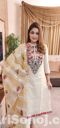 আন স্টিচ স্ক্রিন প্রিন্ট থ্রি পিস